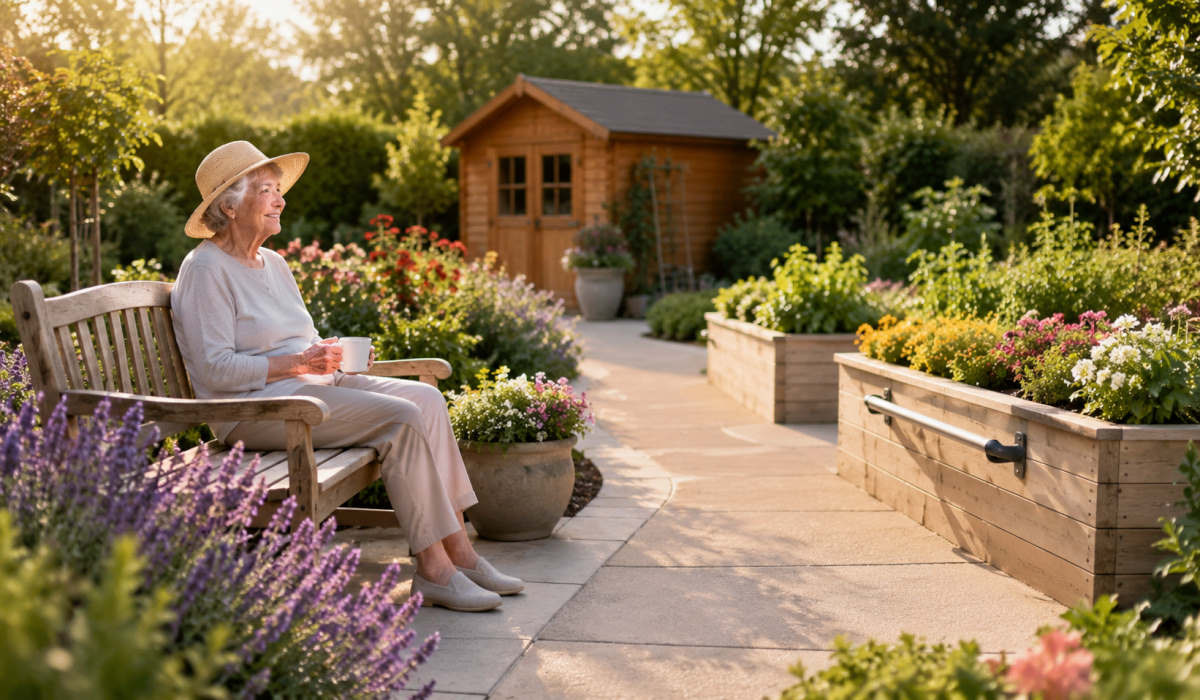 Garten seniorengerecht